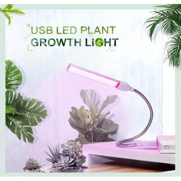 USB LED Grow Light Full Spectrum 3W 5W DC 5V Fitolampy For Greenhouse Vegetable Seedling Plant Lighting IR UV Growing Phyto Lamp