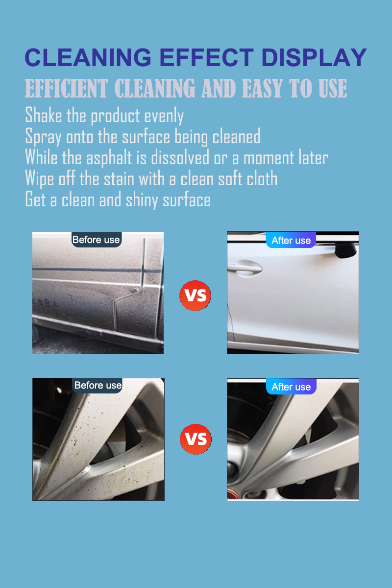 Cleaning effect display