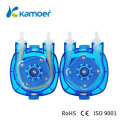 Kamoer KHM High-precision peristaltic pump(DC motor 3 rotors) with Plastic gear drive(Norprene tunbe or silicone tube)