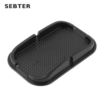 1pcs Black Car Dashboard Sticky Pad Mat Anti Non Slip Gadget Mobile Phone GPS Holder Stand Interior Items Accessories