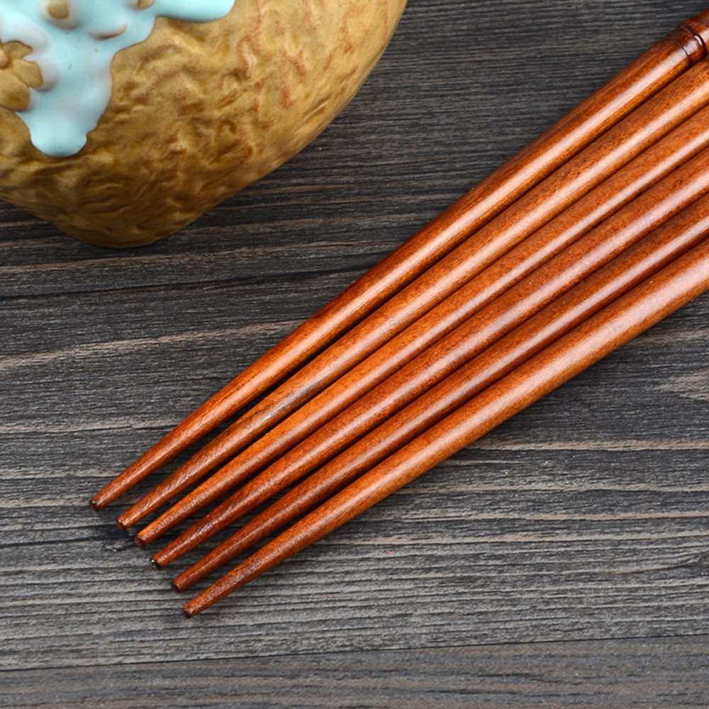 1/2 Pairs Creative Natural Handmade Wood Chopsticks Value Gift Tableware Chopsticks Japanese-style eating ware chop sticks #50