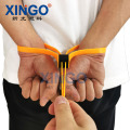 1Pcs/Lot Nylon Cable Tie CS Outdoor Plastic Police Handcuffs Double Flex Cuff Disposable Handcuffs zip tie Orange Yellow Black