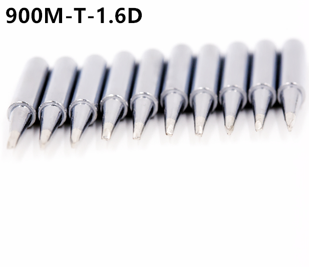 SZBFT 10X Good quality solder iron tip 900M-T-1.6D for hakko 907 handle