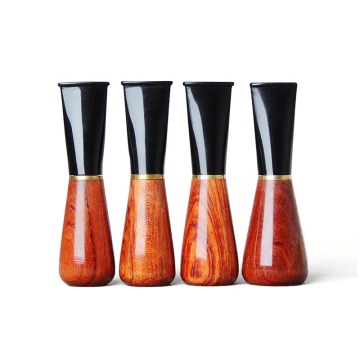 1 Pcs Wood Pipe Activated Carbon Filter Stem Smoking Pipes Tobacco Pipe Cigar Tube Smoke Holder Mouthpiece be0152