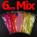 6pcs light color mix