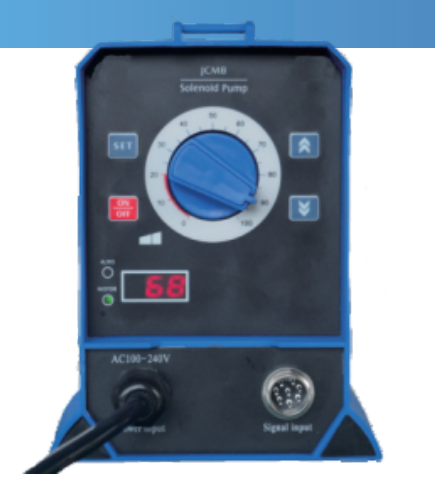 Solenoid pump  Auto-Adjust (Digital impulse signal control feedback)