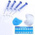 Teeth Whitening Kit With 4 Gel 2 Strips 1 Light 1 Box Tooth Whitener Bleach Bright White 3D Oral Teeth Whitening 44% Peroxide
