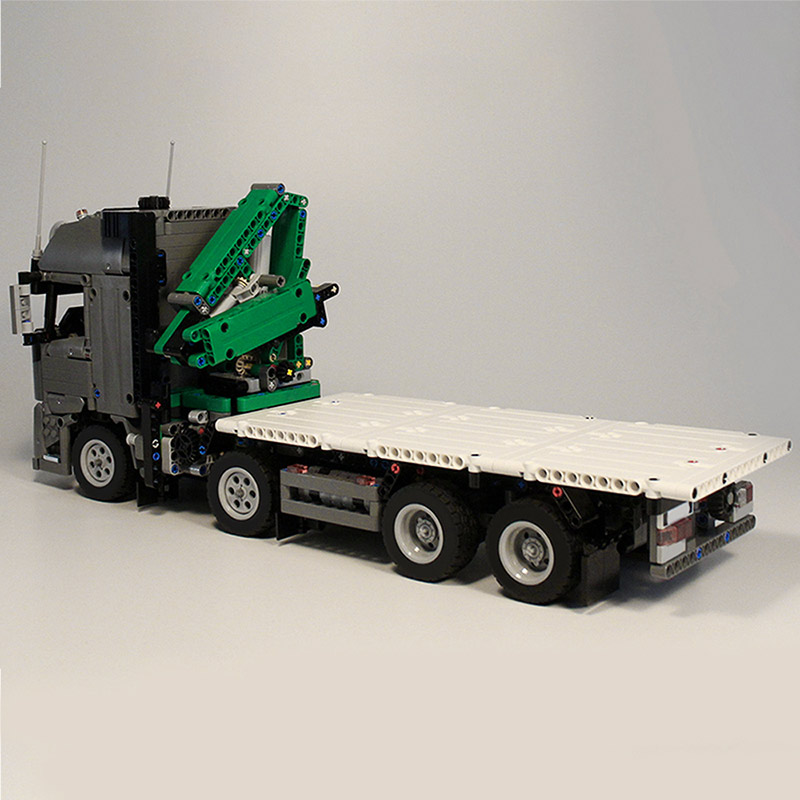 MOC Engineering Crane Technic Truck Crane Building Blocks City Construction Car Educational DIY Toys Model Bricks Kids Xmas Gift