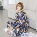 Sleep Lounge Vitange Sleepwear Cotton Women Pajamas Set Pyjamas Autumn Nightwear Ladies Home Suit pajamas for women