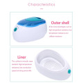 Wax Warmer 2.2L Paraffin Wax Melting Machine With 350g Paraffin Wax & Heated Electrical Booties and Gloves for Hydrating Salon