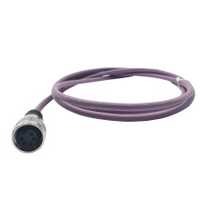 7/8" Female DeviceNet Straight Connector Fieldbus Cable
