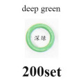 200set deep green