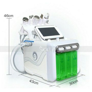 Hottest Facial Spa Skin Dermabrasion Machine Facial Machine 6In1 Water Aqua Peeling Machine