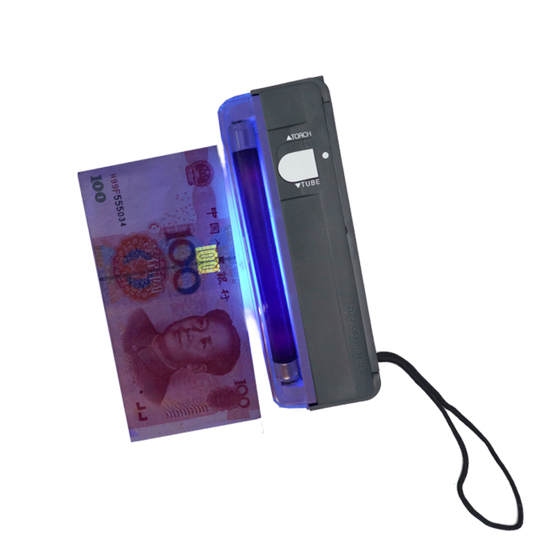 10pcs/lot 5W Portable UV Ultra Violet LED Light Torch Lamp ID Card banknote bill Currency Money detector 20%Off