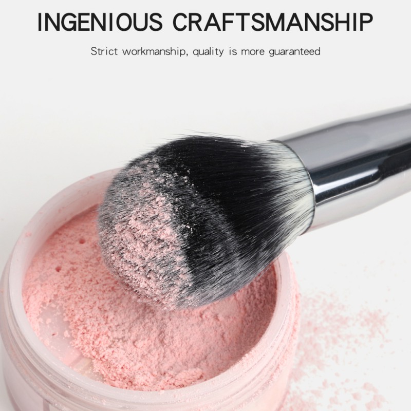 1pc Large Powder Brush Makeup Brushes Single Plus Blush Brush Soft Face Mineral Powder Foundation Brush Face Brush Blending