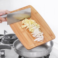 Chopping Block, Healthy and Environmentally Friendly Bamboo Cutting Board with Hanging Hole for Meat Cheese Fruit Vegetables
