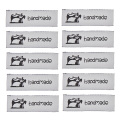 50PCS/lot Handmade Printed Cloth Labels For Garment Accessories DIY Sewing Craft Bags Jeans Tags Decoration Material