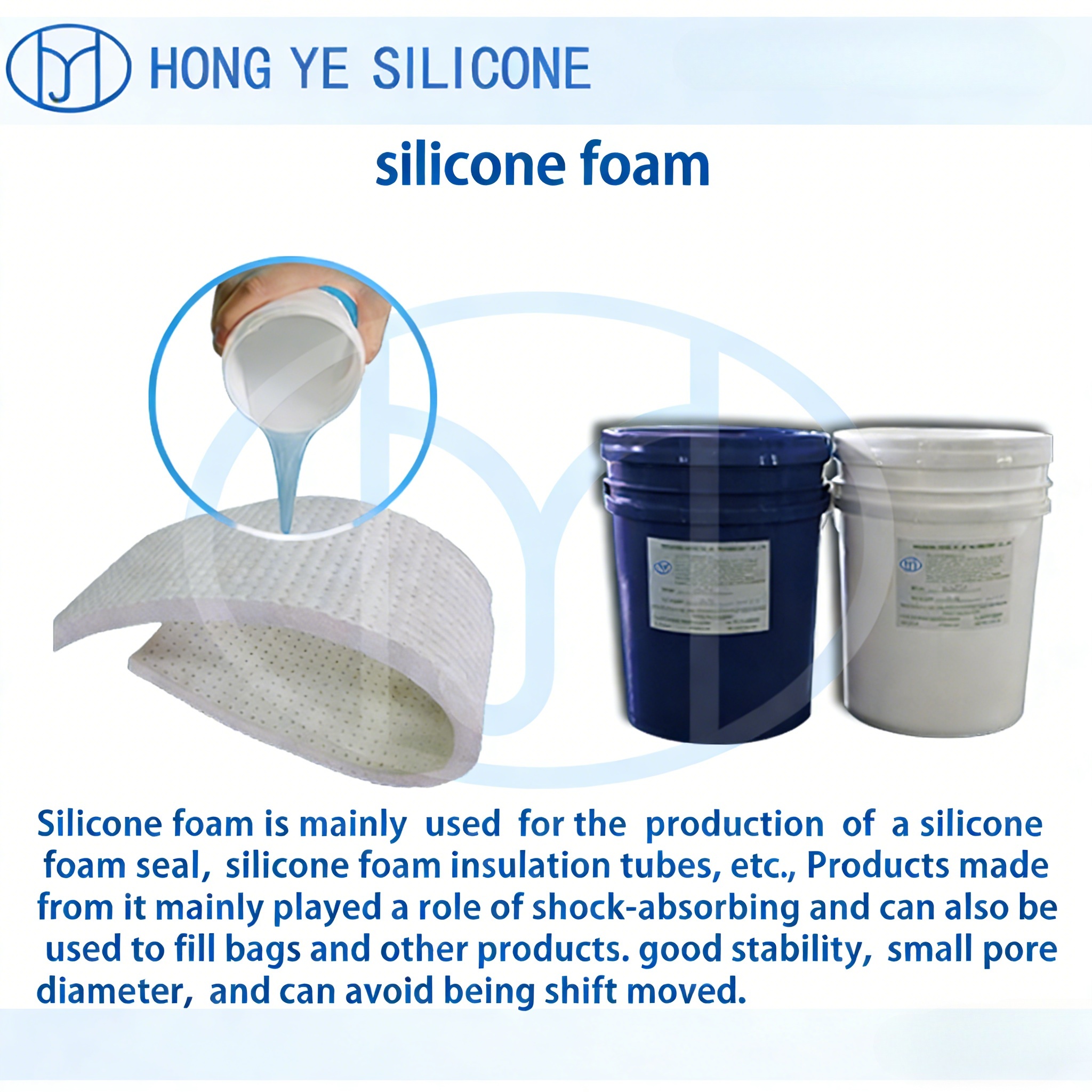 foamed silicone