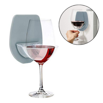 Plastic Wine Glass Holder For The Bar Bath Shower Red Wine Glass silky strong Wine Glass Storage Rack Bar Kitchen Rack Hanging