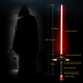 Lightsaber Weapon Fighting Metal Handle Sound Effect Toy LED Luminous Sword Outdoor Wars Knife Laser Sword Weapon Toys Gift Prop