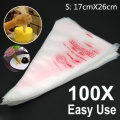 20PCs/set Disposable Pastry Bags Cake Decoration Kitchen Icing Food Preparation Bags Cup Cake Piping Tools For Baking