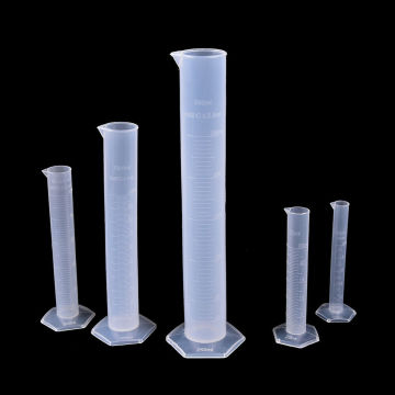 Affordable Chemistry Set Hot sale 25ml Plastic Measuring Cylinder Laboratory Test Graduated Tube tool