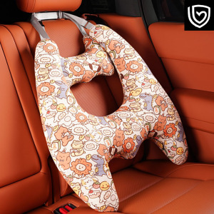 Children's car headrest pillow
