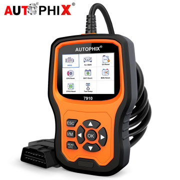 Autophix 7910 For BMW Car Diagnostic Tool OBD2 SRS SAS ABS EPB Oil Reset For BMW For Mini Automotive Scanner Multi-Language