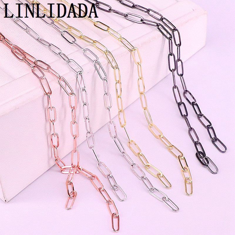 5Meters plating chain,fashion jewelry/necklace chain component,good quality plated chain,jewelry findings