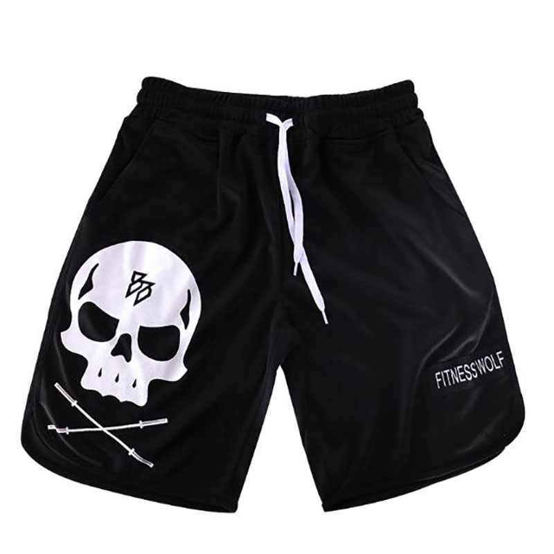 New Fashion Men Sporting Beaching Shorts Trousers polyester Bodybuilding Sweatpants Fitness Short Jogger Casual Gyms Men Shorts