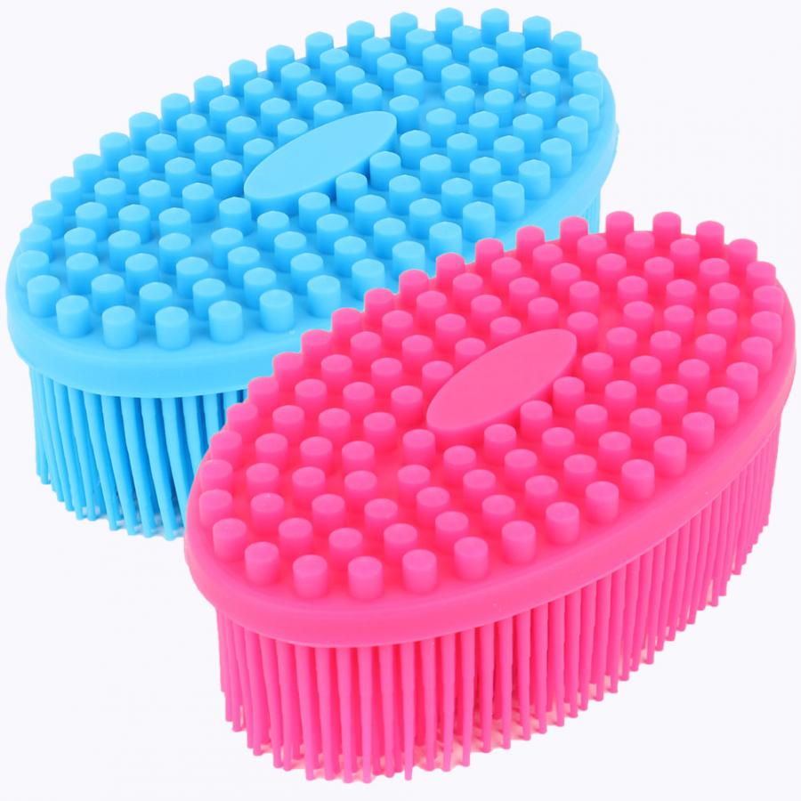 Children Baby Bath Brushes Swimming Massage Brush Stroking Shampoo Brush Sensory Training Equipment Child Touch Cleaning Brush