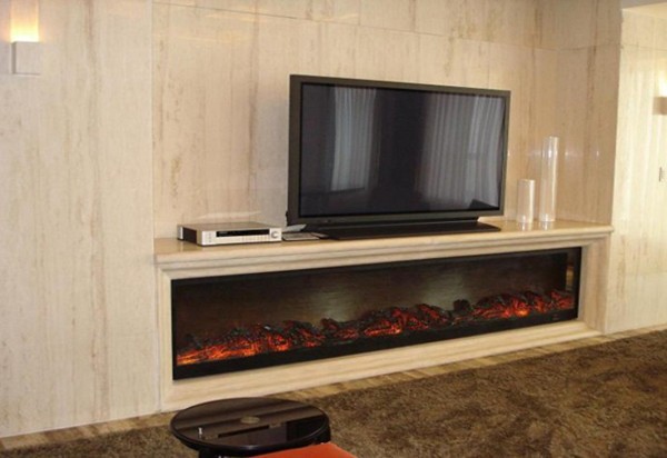 Good quality and free shipping insert / built-in / embedded electric fireplace