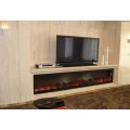 Good quality and free shipping insert / built-in / embedded electric fireplace