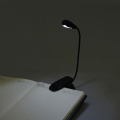 LED Clip Type Reading Lamp With USB Rechargeable Double Light Reading Bedside Colors Eye Care Brightness Book Clamp Light