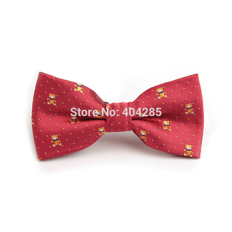 Boys Bow Tie Dog School Kid Ties Knots Stripe 20designs