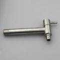1pc 304 Stainless Steel Long Faucet Quick Oopening Faucet Into Wall Mounted Washing Machine Tap Mouth Bibcocks