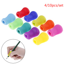 4 pcs/10pcs Learning Partner Children Students Stationery Pencil Holding Practise Device for Correcting Pen Holder Postures Grip