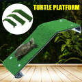 Turtle Basking Platform Tortoise Ramp Reptile Tank Ladder Resting Terrace Simulation Lawn Platform FAS6