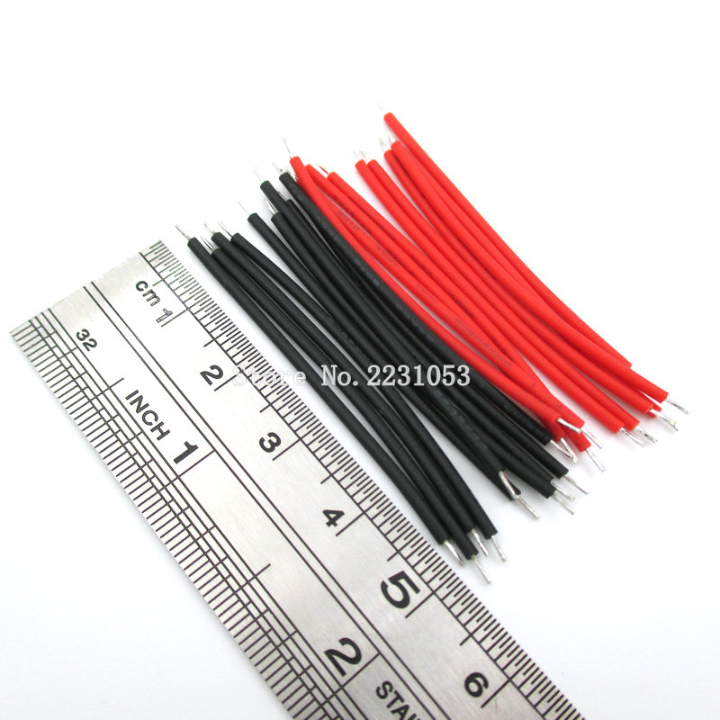 130PCS 24AWG Breadboard Jumper Cable Wires Kit Tinning Double Tinned Component Pack Colorful 13 Types 10 Pcs each 5CM 8CM 10CM