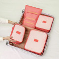 Large 6PCs/Set Travel Bag For Clothing Finishing Multifunctional Storage Bag Luggage Organizer Pouch Packing Cube