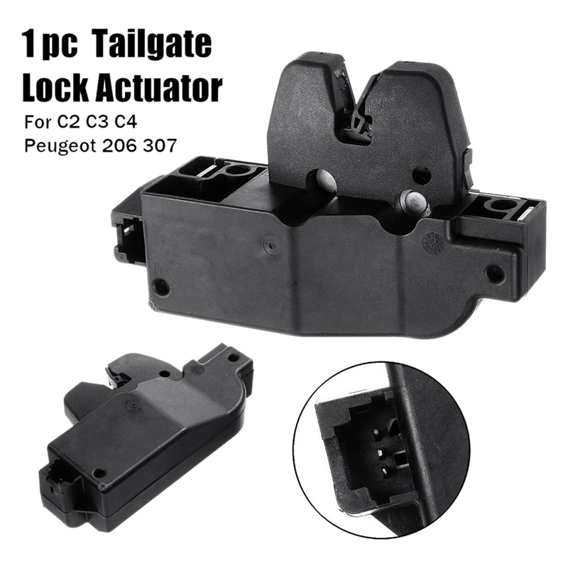 Tailgate Boot Lock Central Locking Actuator 9657614780 9646091580 for Citroen C2/C3/C4/C5/C8/XSARA for Peugeot 206/307/407/607/8