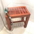 Bathroom Stool Solid Wood Small Anticorrosive Water Skiing Footstool Old People Bathing Shower Room Low Creative Stool For