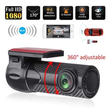 Mini WIFI Car DVR Auto Registrar 170 Degree Dash Cam Wireless Car Truck Driving Recorder Dash Camera Camcorder Night Vision