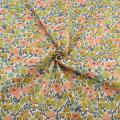 Orange Flower Series,Printed Plain Cotton Fabric,DIY Sewing Quilting For Baby&Children's Dress Shirt Skirt Poplin Material