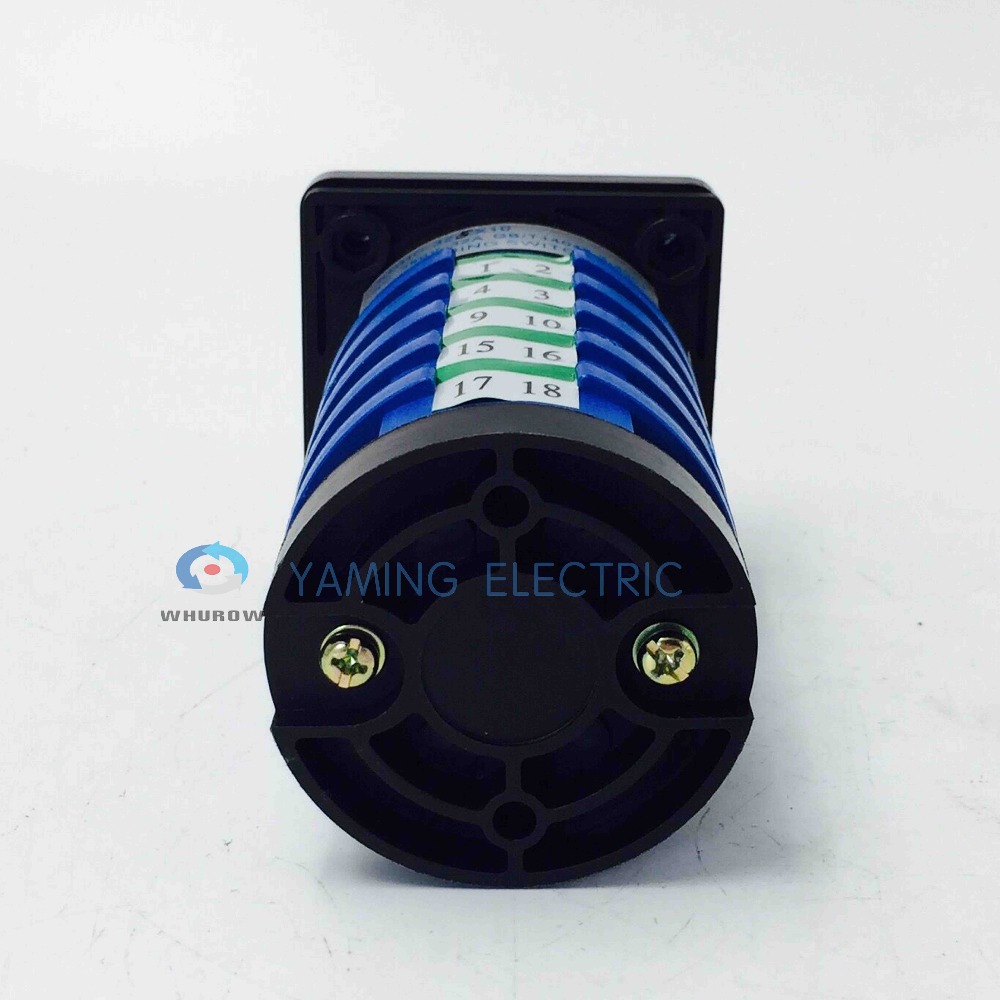 Yaming electric 32A 380V Welding machine rotary switch 10 position 5 poles main universal changeover switch KDHC-32/5*10