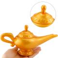 Plastic Aladdin Genie Lamp Halloween Decoration Cosplay Costume Party Favors Fancy Dress Props Figurines & Miniatures Decoration