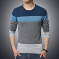 2021 New Autumn Fashion Brand Casual Sweater O-Neck Striped Slim Fit Knitting Mens Sweaters And Pullovers Men Pullover Men M-5XL
