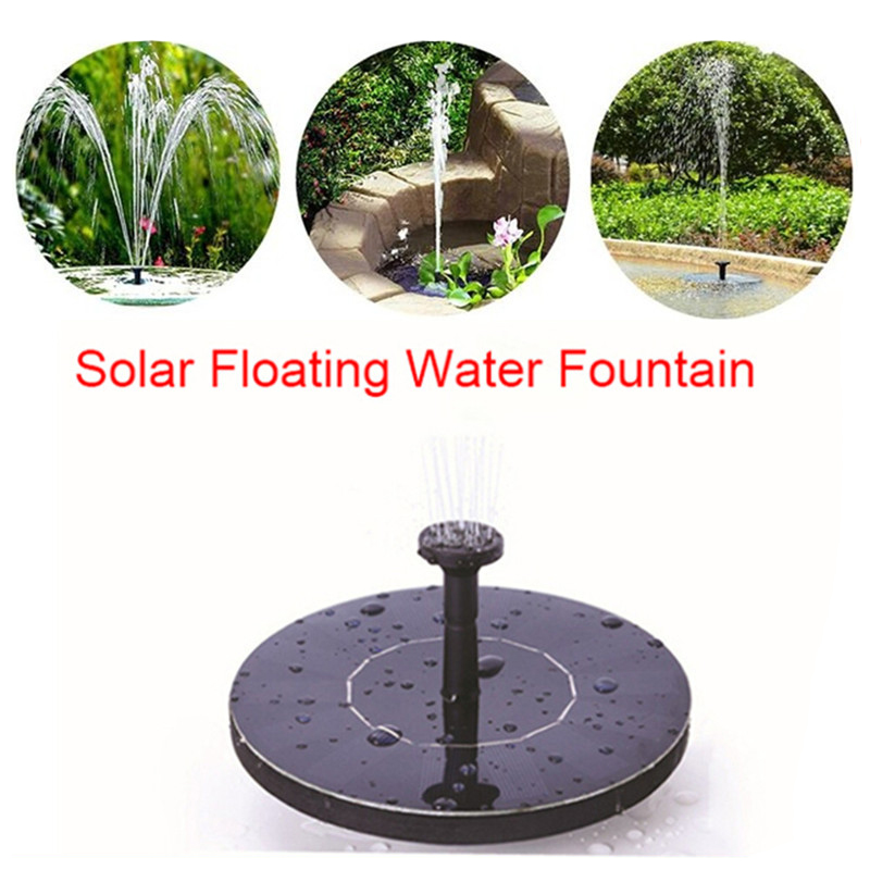 Solaar Fountain Solar Powered Garden Decorative Fountains Waterfalls Solar Bird Fountain Solar Water Pump Birdbath Fountain