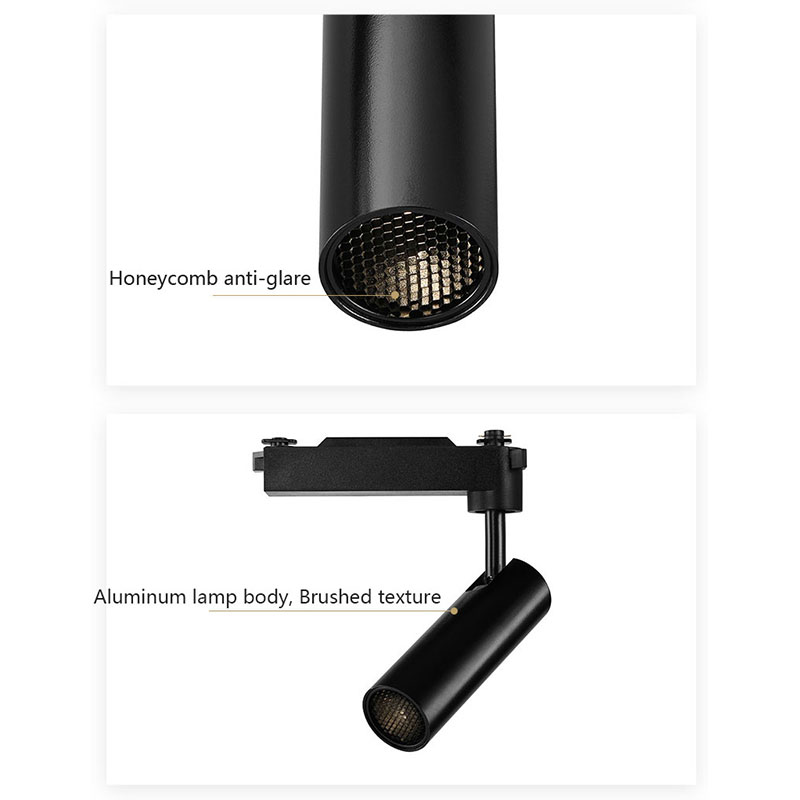 9W 12W 15W Zoom dimmable track light led spotlight for commercial shop museum exhibition hall art exhibition