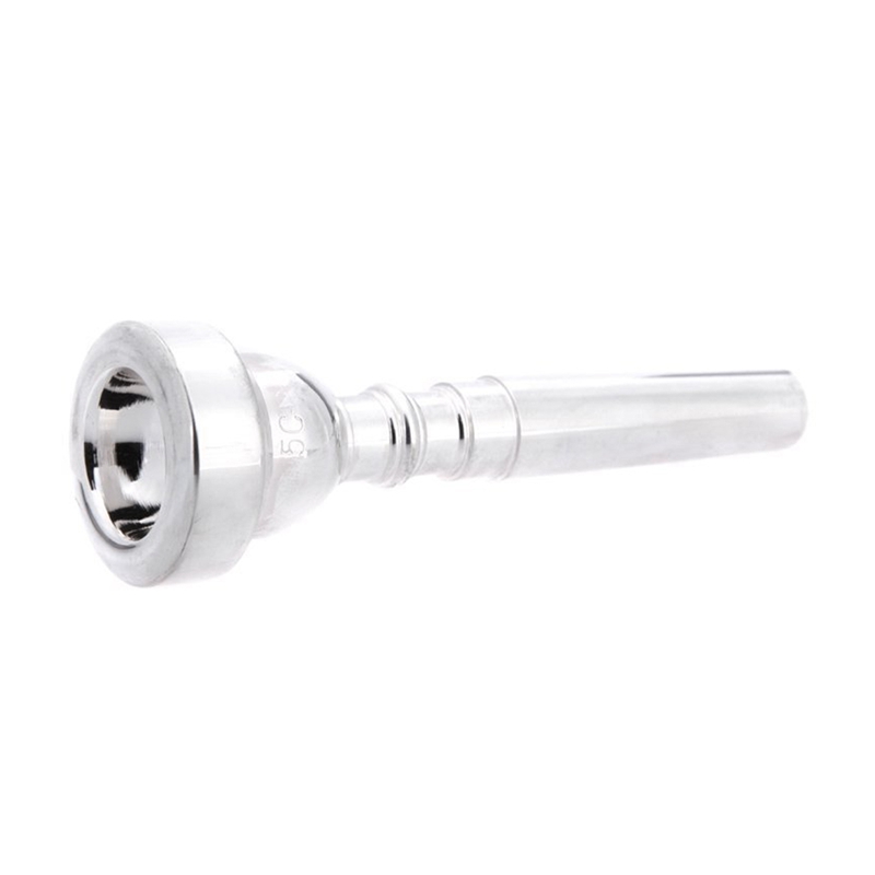 5C Trumpet Mouthpiece with Durable Stylish Copper Alloy Silver